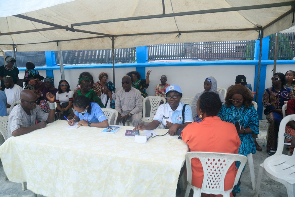 Photo of the COVID-19 outreach